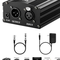 Newer Nw-100 Mic Power Supply For Podcasting And OR Recording 