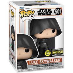 Funko Pop Star Wars #501 Luke Skywalker Glow In The Dark EE Exclusive NEW