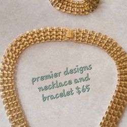 Premier Designs Necklace And Bracelet