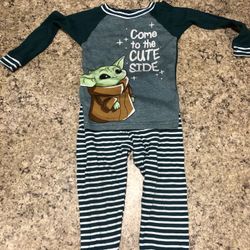 Kids Pajamas 3T Yoda / Star Wars