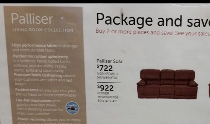 2-Double manual Recliner Couches