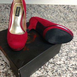 My Red Suede Shoes 