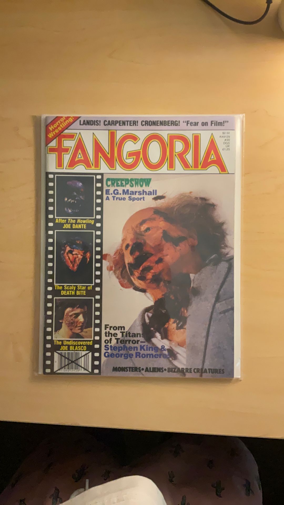 FANGORIA #25 F/VF Stephen King George A. Romero Joe Dante