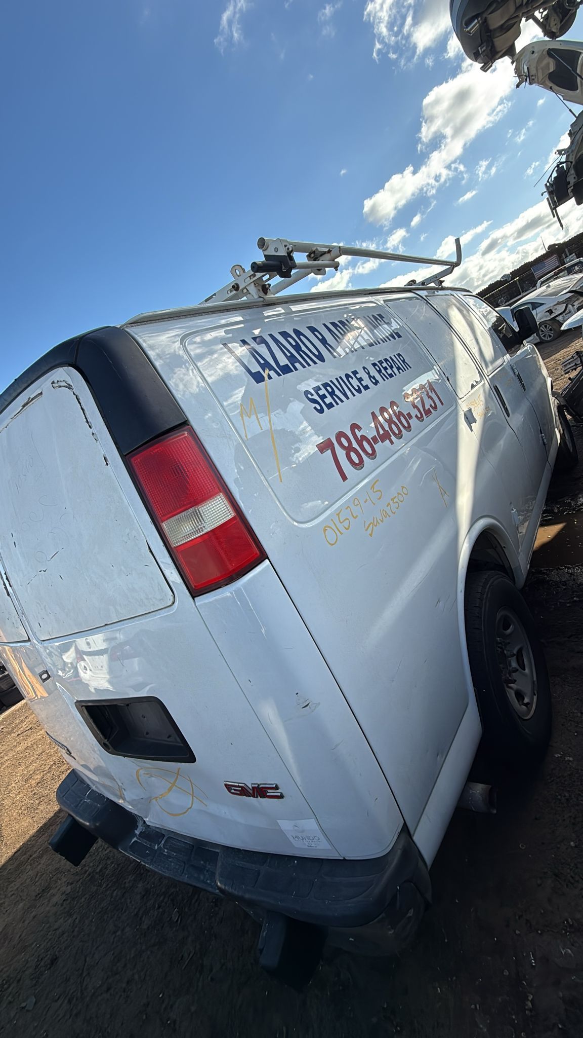 GMC savana2(contact info removed)  Only Parts 