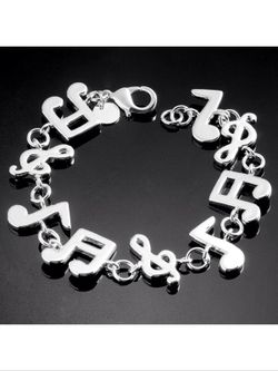 Music note bracelet