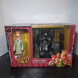 Palisades The Muppet Show Muppet Labs With Beaker. Sealed. New