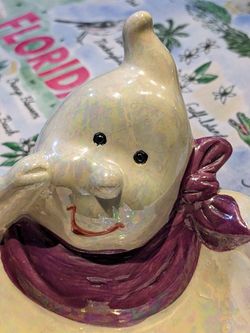 👻 ADORABLE GHOST CANDY/ SOAP BOWL 👻