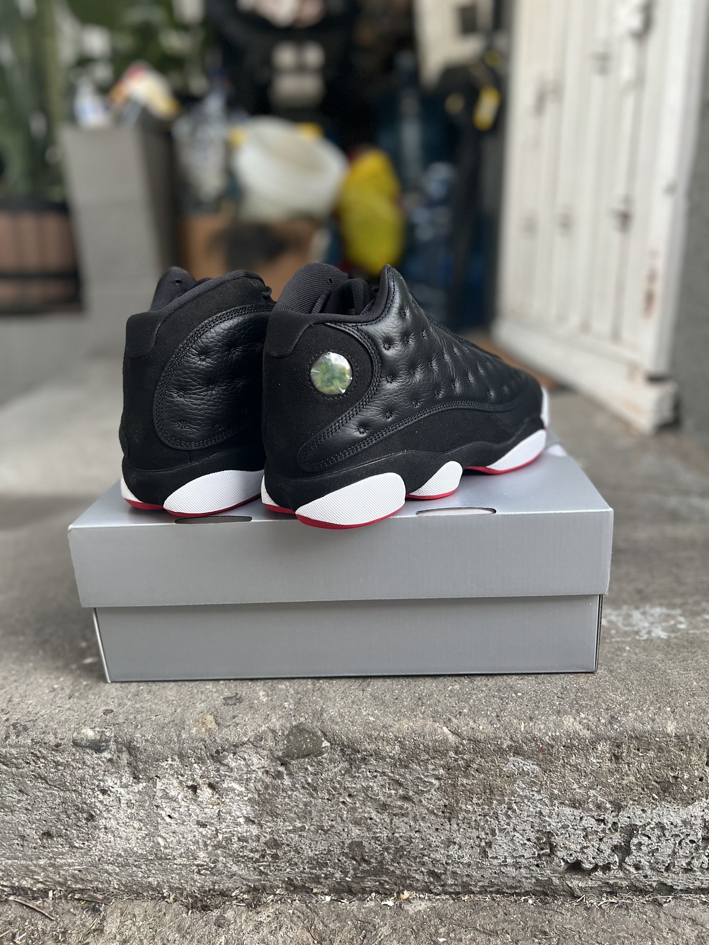 Size 9.5 - Jordan 13 Retro Playoffs Black Red White 2023 IN HAND!