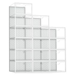 15 Pack Extra large shoe storage boxes