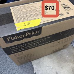 Fisher  Price 3in 1 Activity Center