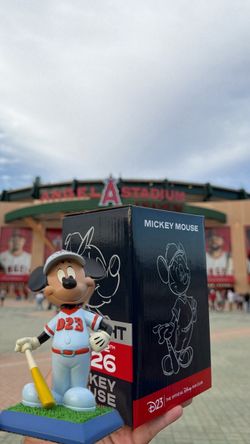 2026 Angels D23 Mickey Mouse Bobblehead