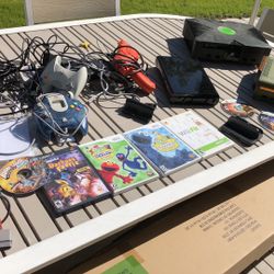 Three Video System-XBox 360 Halo3,Ninetendo Wii,XBox with Games & Controllers.