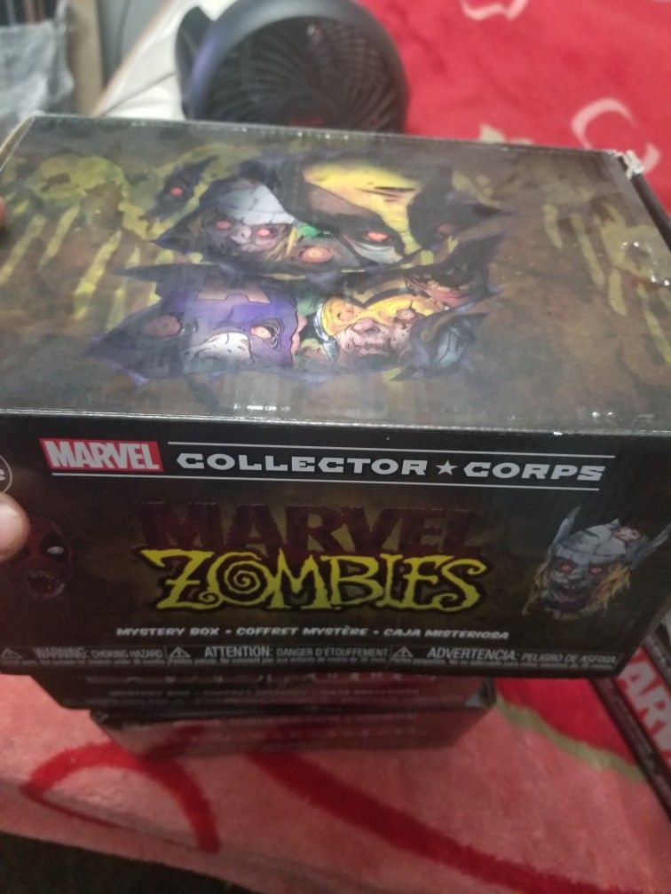 Funko pops Marvel collectors corps