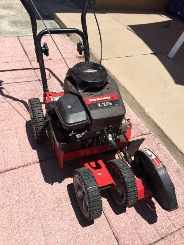 Lawn Yard machine Walk-Behind Gas Edger 3.5hp Briggs & Stratton