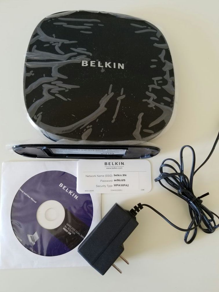 Belkin N600 DB Wireless Dual Band N+ Router for Sale in Phoenix, AZ