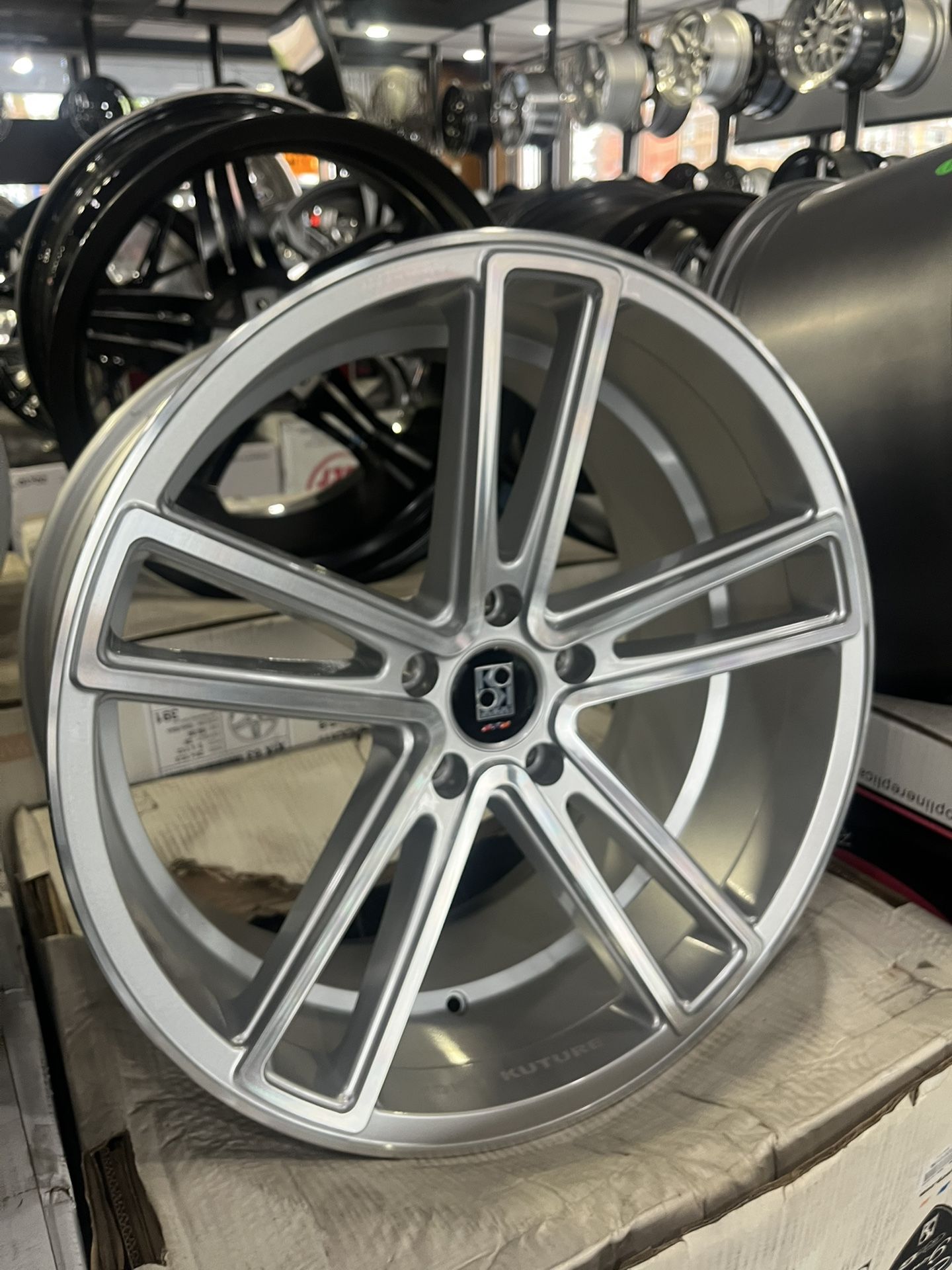 20βx10β KOKO WHEELS FOR SALE!!! 5x120 / MACHINED SILVER
