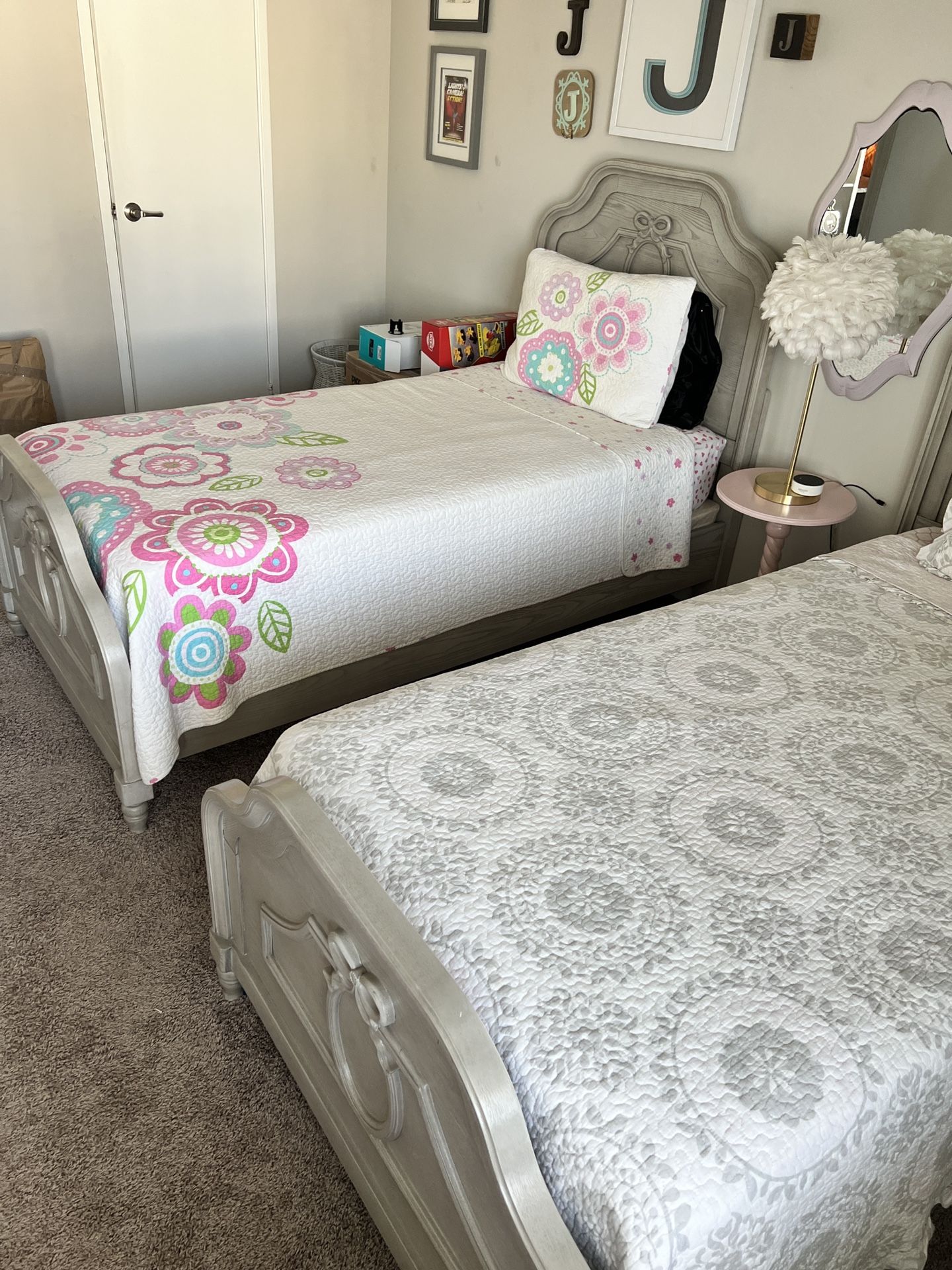 Matching Twin Beds