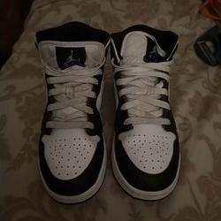 Jordan Youth Air 1 Mid GS 554725 132 Igloo - Tropical Twist - Size 5Y