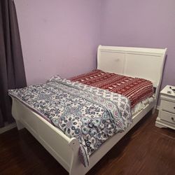 Bedroom Set (dresser, Nightstand And Mattress Included)
