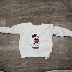 Mickey Mouse Sweater 6-9 Months