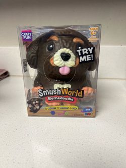 Bernedoodle dog squishy