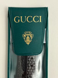 NEW Original Gucci 4500L black lizard watchband