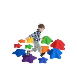 Stepping Stones for Kids Stepping Stones for Promoting Children's Coordination Skills Sensory Play Equipment Toys Toddler Ages 3 4 5 6 7 8 Years (TO9)