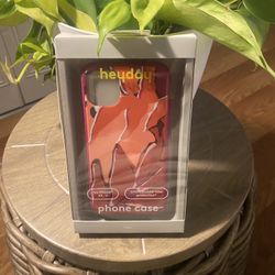 New Heyday iPhone XR & 11 Dark Pink & Orange phone case
