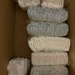 Huggies Pampers Swaddlers Size NB To 1 - 125 Diapers 