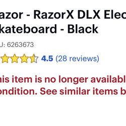 Razors DLX Electric Skateboard
