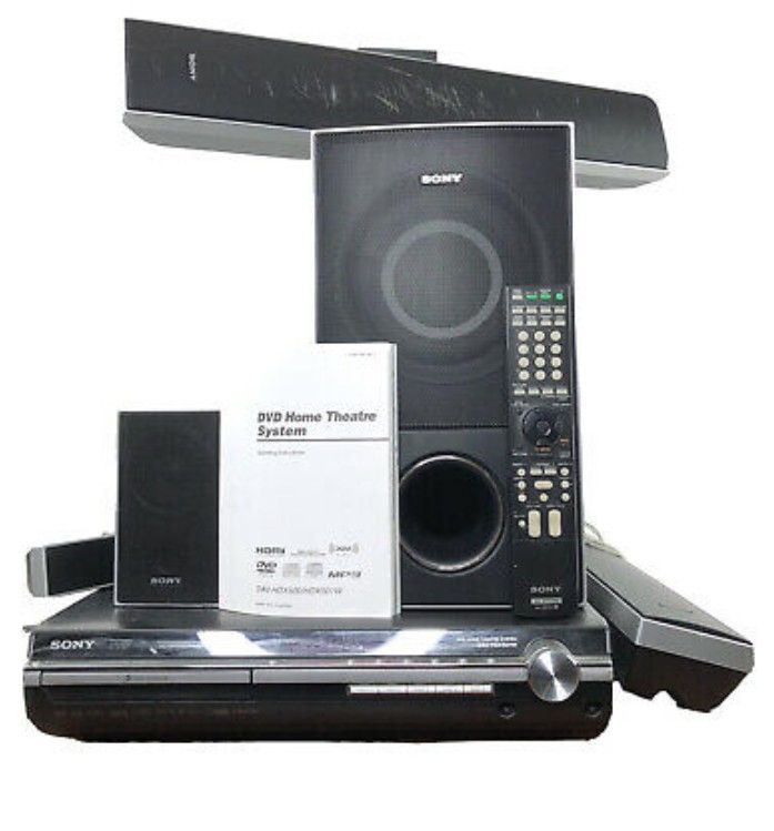 SONY BRAVIA S-Master 5-Disc DVD Home Theatre System(WITH SUB!) *LIKE BRAND NEW!* ONLY $50!!!