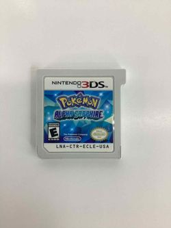 Nintendo 3DS Pokemon Alpha Sapphire Video Game