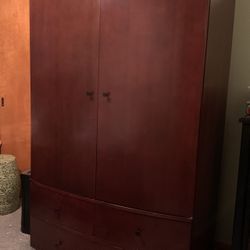 Wood Armoire
