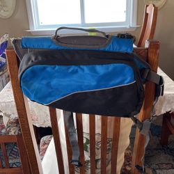 Hiking Backpack for Dogs (blue/grey/ Black) 