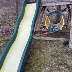 Swingset components wood is no good