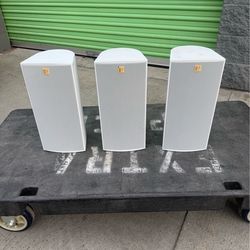 3 MTX MHA40W Outdoor Wall-Mountable Wired Speakers 40W White 2.0 Channel