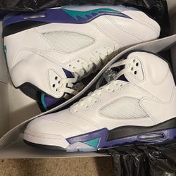 jordan grape 5s SIZE 10