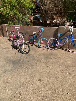 Kids bikes in good shape