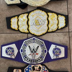 Wwe wrestling belts