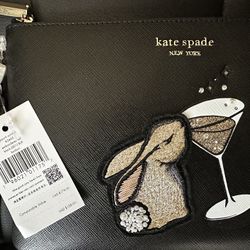 NEW Pouch Wristlet Bunbun Bunny KATE SPADE