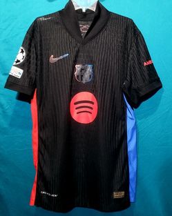 Nike Lamine Yamal Barcelona 2024-25 Away Match Dri-Fit Jersey mens size M