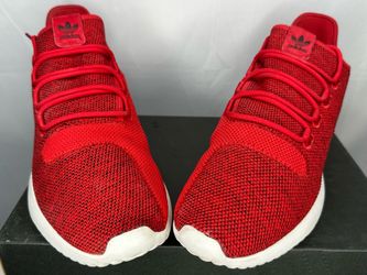 Adidas men’s Tubular Shadow Red Sneakers