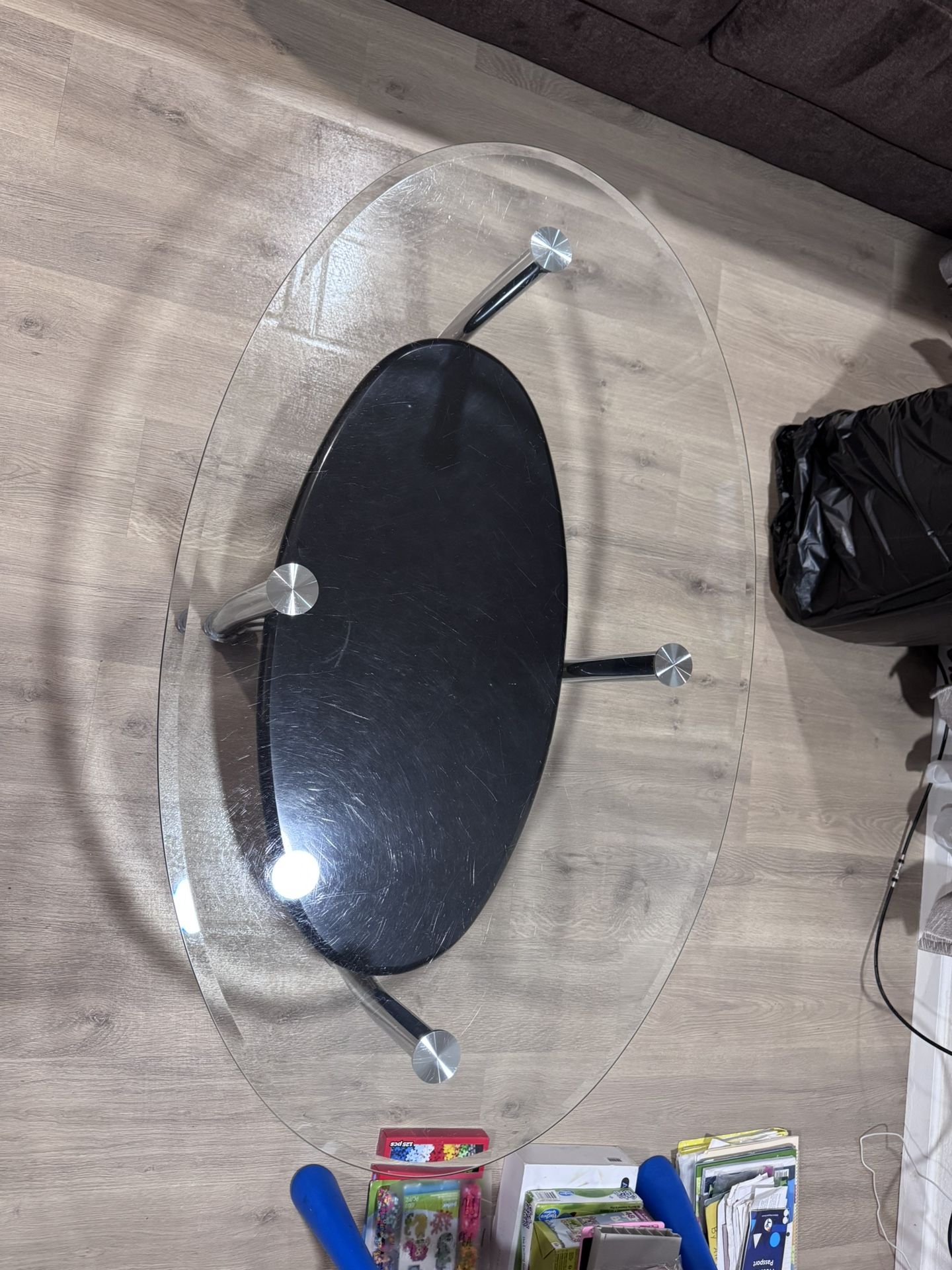 Glass Coffee Table  $25