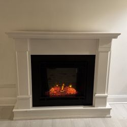 Electric Fireplace With Heater