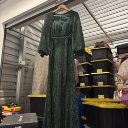 Women’s Emerald Green Dress 