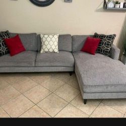 Beautiful Grey Sectional Couch From Living Spaces 