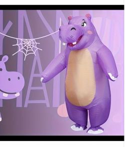 Inflatable Hippo Adult Costume