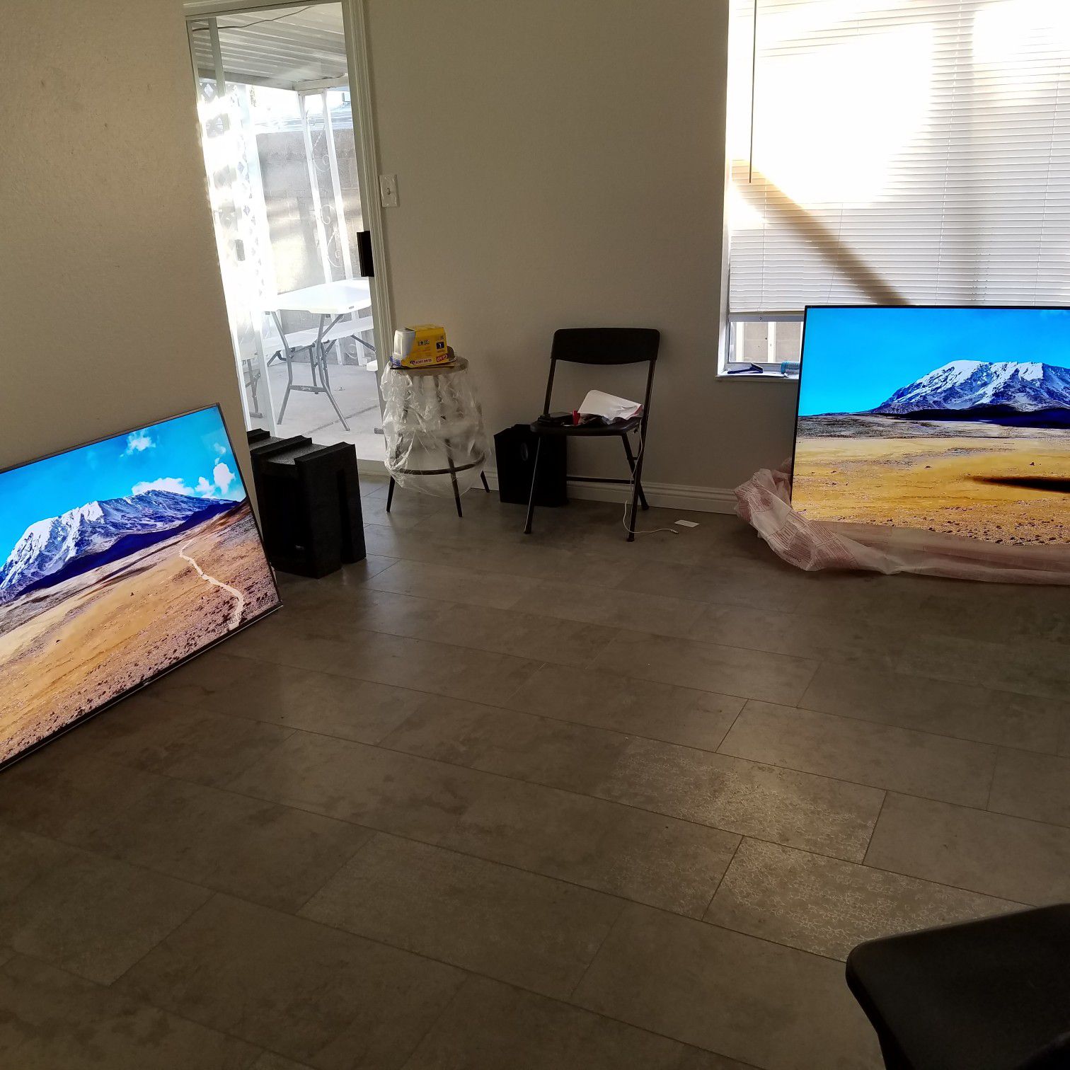 SONY 43" 800G AND 49" 900F BOTH FOR 530.00 FIRM