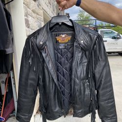 Ladies Harley Davidson Leather Jacket