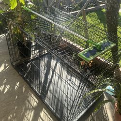 Large Dog Kennel / Wire Crate – Heavy Duty (Great Condition)